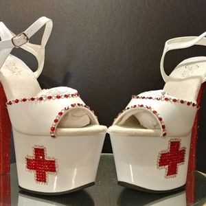 Custom pleaser high heels